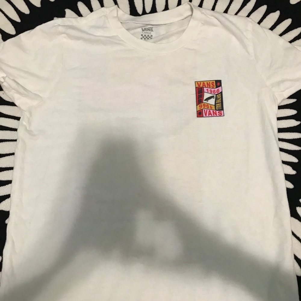 white vans t-shirt